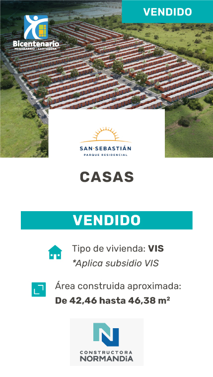 San Sebastian Casas Cartagena